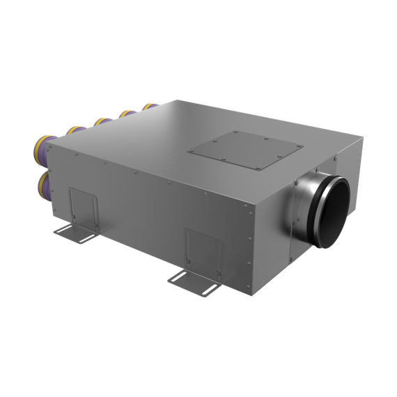 Provent KV 160/75×10 коллектор металлический на 10 выходов