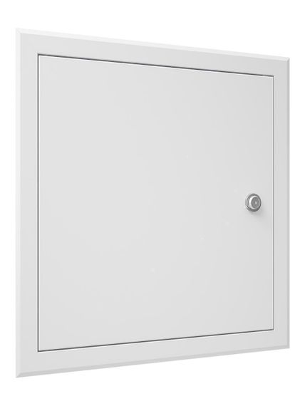 Люк ревизионный ЛТМЗ фланец 400х400 замок 460х460 окраш.сталь EVECS