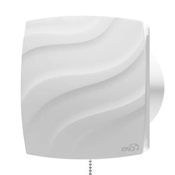 Вентилятор накладной WAVE D120 обратный клапан тяговый выключатель ERA