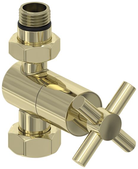 Вентиль Сунержа прямой крест (G 1/2" НР х G 3/4" НГ)