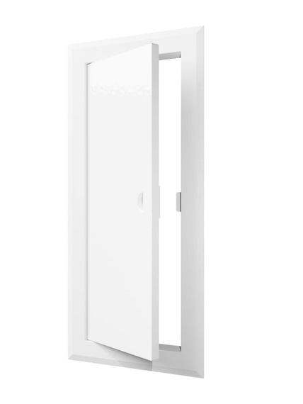 Люк ревизионный ЛТМп фланец 150х400 ручка магнит 210х460 окраш.сталь EVECS