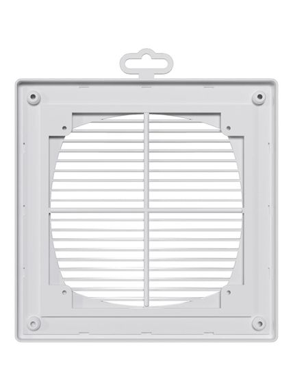 Решетка вентиляционная П сетка разъемная 209х209 пластик ERA