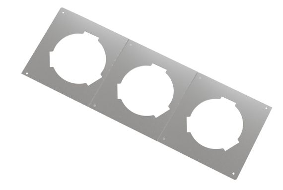 Provent MP 90x3 Монтажная панель на 3 выхода