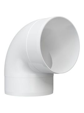 Колено ККП D100 90° пластик ERA