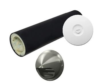 Приточный клапан ERA KIV 125 0.5м с выходом стенным из нержавеющей стали