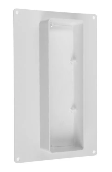 Соединитель плоских каналов с накладной пластиной и обратным клапаном 204х60 мм