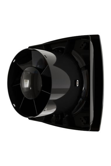 Вентилятор накладной WAVE 120 Black classic ERA