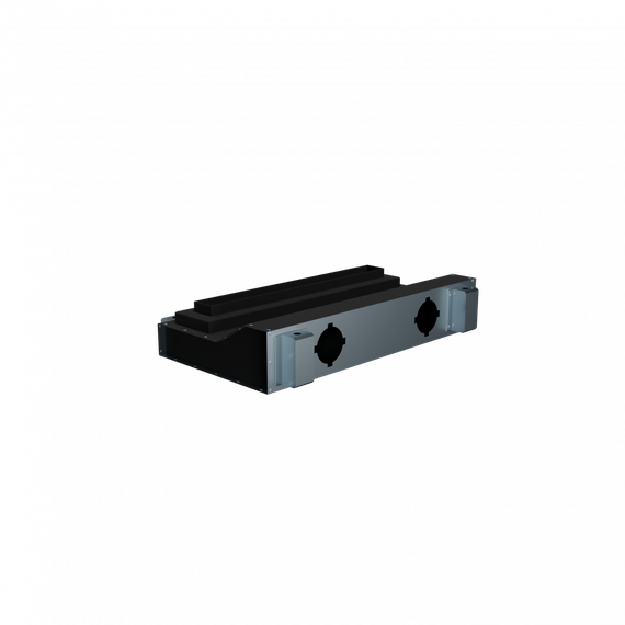 Flexag SHN-1-500-25-B щелевой диффузор с низкопрофильной КСД под гипсокартон, черный