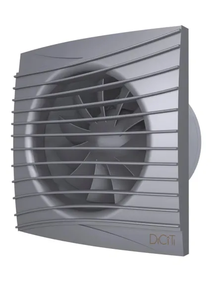 Вентилятор накладной ERA DiCiTi SILENT 4C dark gray metal d100