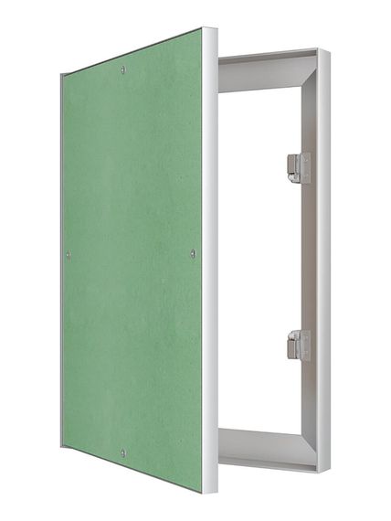 Люк ревизионный ЛПК 300х400 скрыт.монтаж алюминий EVECS