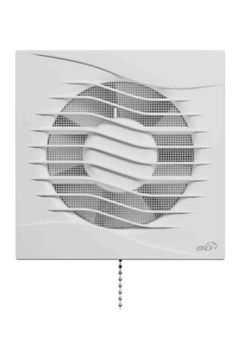 Вентилятор накладной REST D125 сетка обр.клапан тяг.выкл. ERA