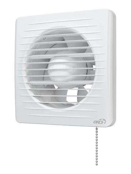 Вентилятор накладной ERA D125 обр.клапан тяг.выкл. ERA