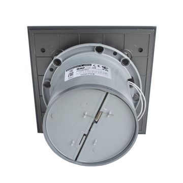 Вентилятор накладной MMotors JSC MMP-06 100/105 куб/ч Стекло/Квадрат Темно Серый