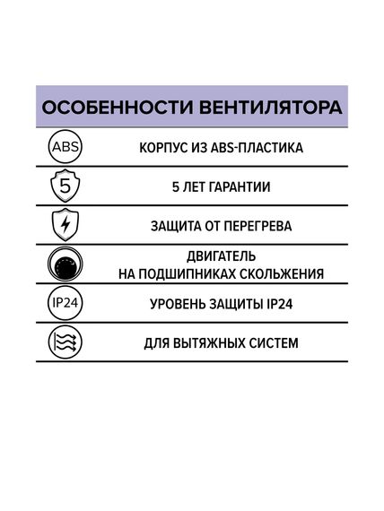 Вентилятор накладной FAVORITE D125 ERA