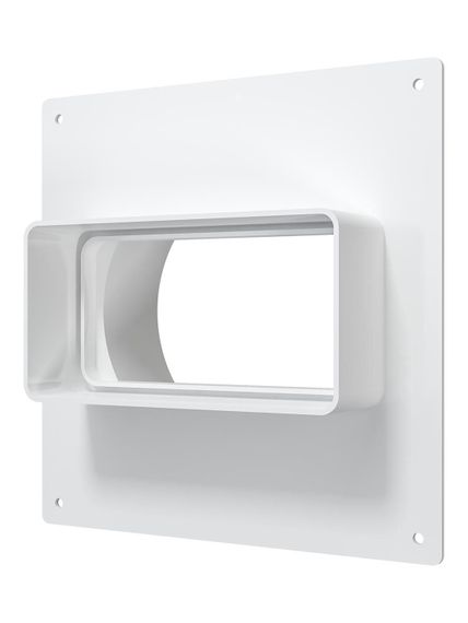 Площадка торцевая SKNP фланец D100 переходник 110х55 пластик ERA