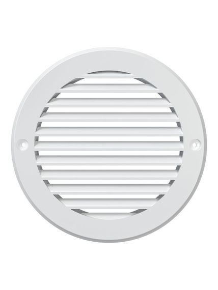 Решетка вентиляционная ARK фланец D125 D161 пластик AURAMAX