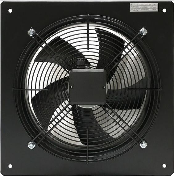 Осевой вентилятор низкого давления Ровен YWF-4D-550 with plate (ZF)