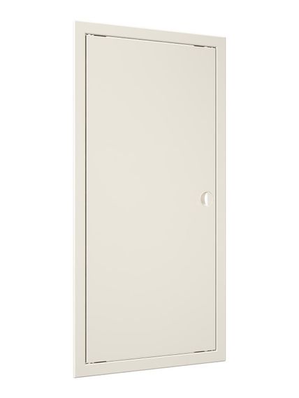 Люк ревизионный ЛР фланец 296х596 ручка 318х618 пластик Ivory EVECS