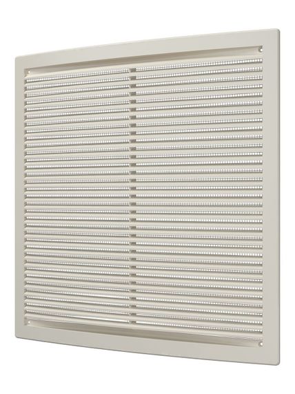 Решетка вентиляционная РЦ сетка 340х340 пластик Ivory ERA