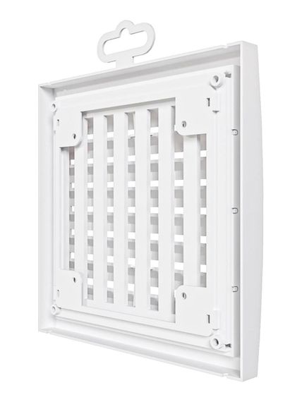 Решетка вентиляционная РРП разъемная регулируемая 150х150 пластик ERA