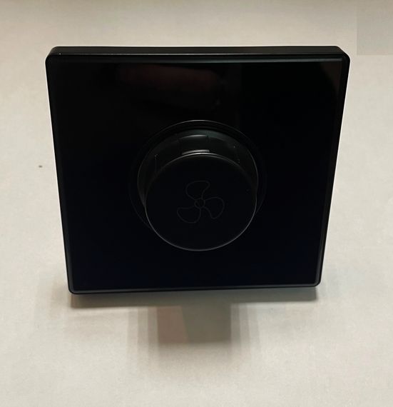 Регулятор скорости симисторный Благовест L91 (2.5A) Черный (плавный, для скрытого монтажа)