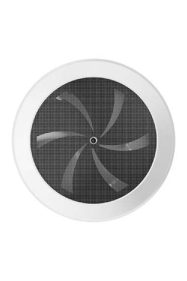 Решетка вентиляционная теневая SH фланец D125 сетка разъемная на магнитах D150 ERA