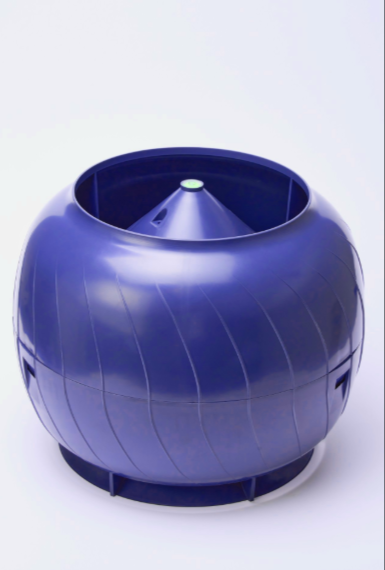 Дефлектор статический (колпак), Ø 160 мм синий RAL 5005, серия Static