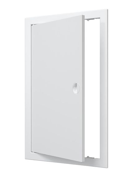 Люк ревизионный ЛР фланец 246х396 ручка 268х418 пластик EVECS