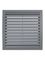 Решетка вентиляционная РРН разъемная 250х250 ASA Gray ERA