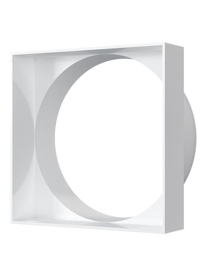 Переходник КВ D100 100х100 пластик ERA