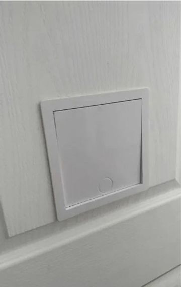 Котоход-лаз для кошки 20х20 см (проем 40мм) серый