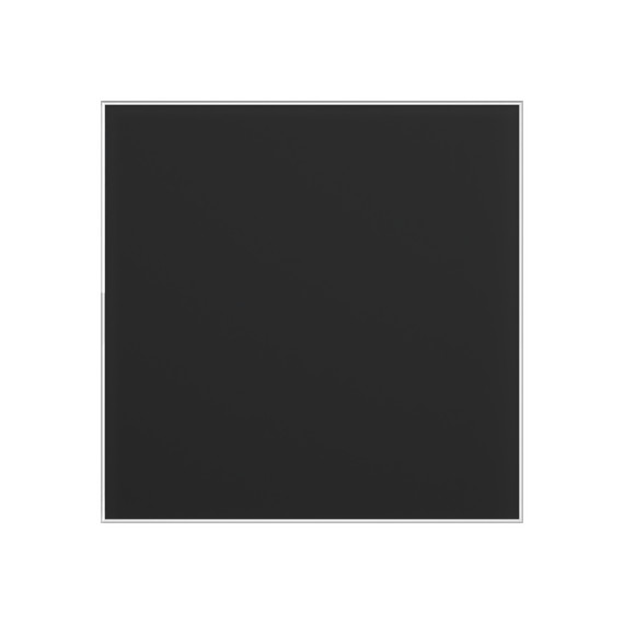 Панель AEON D100/125 179х179 стекло матовое Black classic черное DICITI