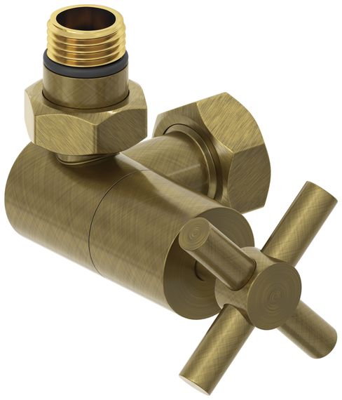 Вентиль Сунержа 3D левый крест (G 1/2&quot; НР х G 3/4&quot; НГ)