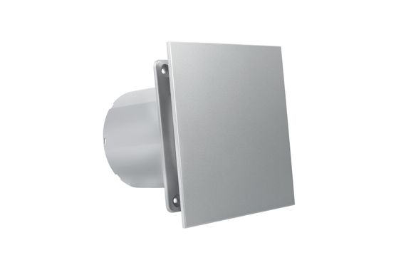 Накладной вентилятор Cata E 100 GST Silver Matte (Premium Limited Edition) (таймер) + обратный клапан