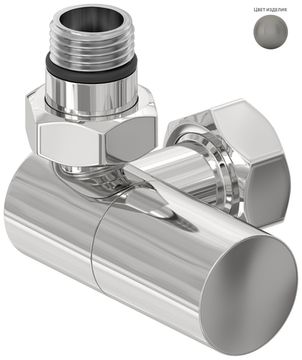 Вентиль Вентиль Сунержа 3D левый цилиндр (G 1/2" НР х G 3/4" НГ)
