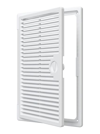 Люк Декофот ДФ накладной вентилируемый 200х300 пластик EVECS