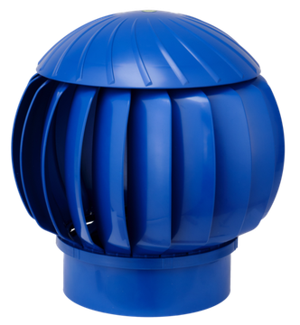 Ротационная вентиляционная турбина, РВТ 160 мм синий RAL 5005, серия Twister
