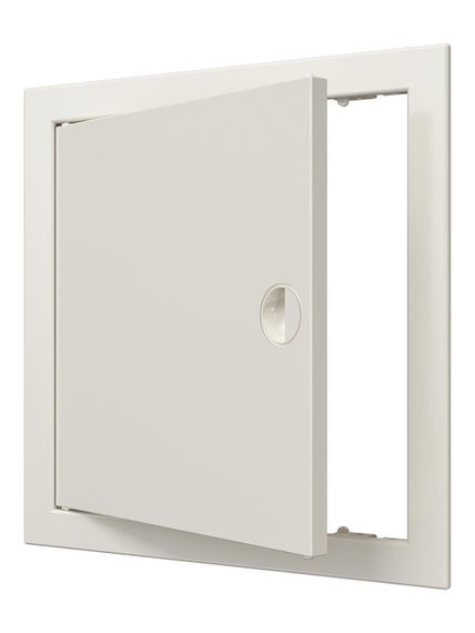 Люк ревизионный ЛР фланец 246х246 ручка 268х268 пластик Ivory EVECS