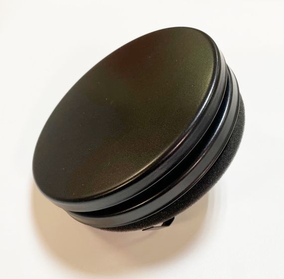 Диффузор шумоподавляющий стальной приточный Airone TFF 160 Black Matte