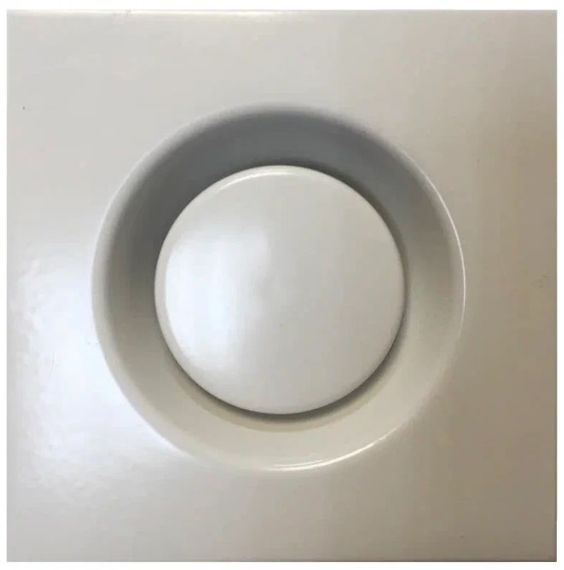 Диффузор шумоподавляющий стальной вытяжной DEC DVSQ 100