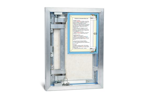 Люк под плитку Модерн Мини 400х1200 нажимной