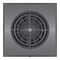 Вентилятор накладной AURA D100 обратный клапан Dark gray metal DICITI