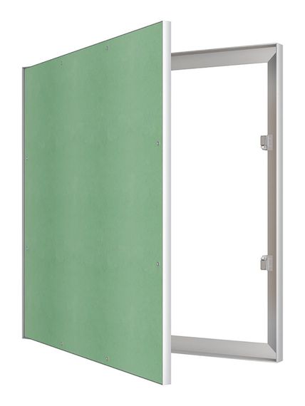 Люк ревизионный ЛПК 600х600 скрыт.монтаж алюминий EVECS