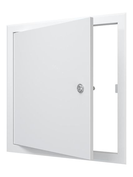 Люк ревизионный ЛТМЗ фланец 450х450 замок 510х510 окраш.сталь EVECS