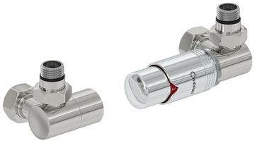 Автоматический терморегулятор 3D Сунержа правый (G 1/2" НР х G 3/4" НГ)