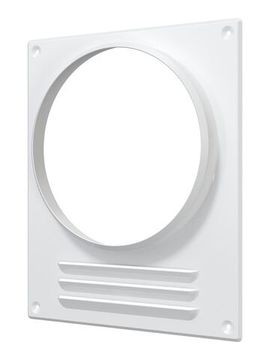 Площадка торцевая ПТМР фланец D150 решетка 196х236 окрашенная сталь ERA