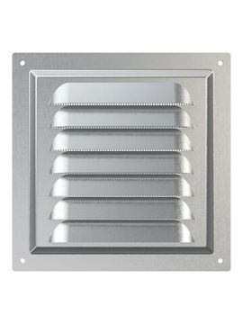 Решетка вентиляционная МЦ сетка 150х150 оцинкованная сталь ERA