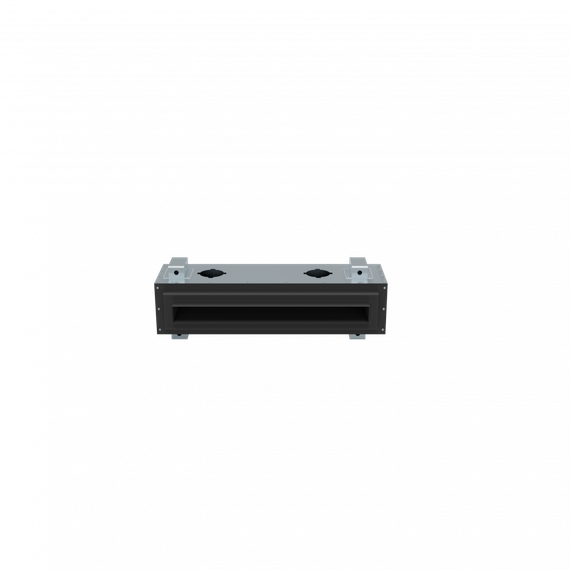 Flexag SH-1-500-25-B щелевой диффузор с КСД под гипсокартон, черный