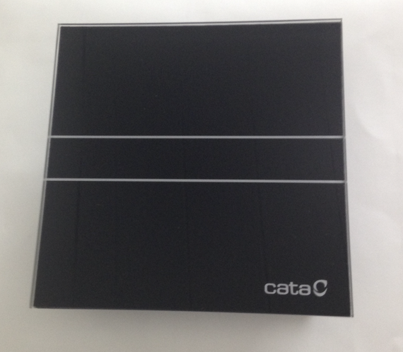 Панель на вентилятор Cata E 100 Bk черный глянец