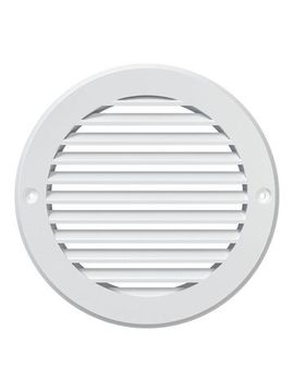 Решетка вентиляционная ARK фланец D125 D161 пластик AURAMAX